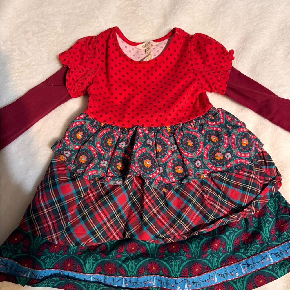 Matilda Jane Red Polka Dot Dress